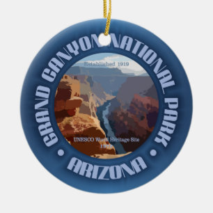 Grand Canyon NP Ceramic Ornament