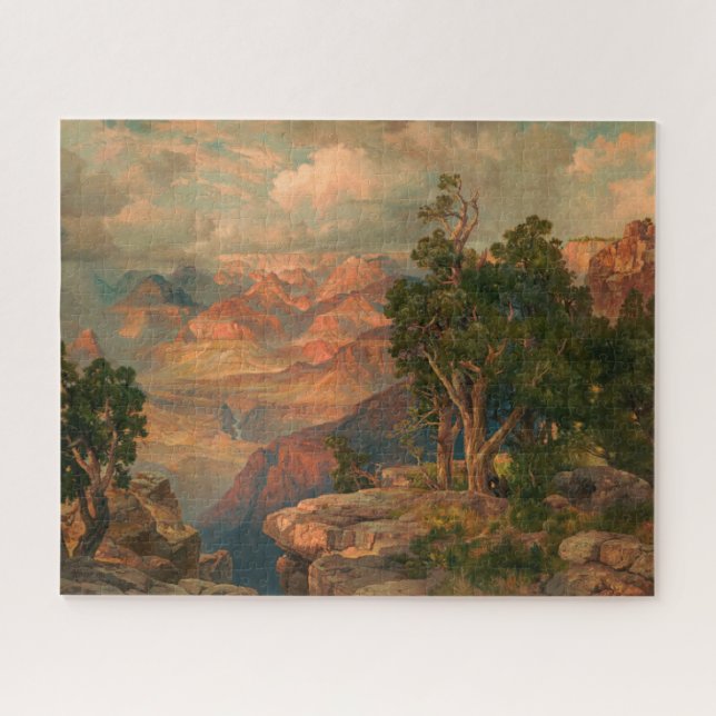 Grand Canyon of Arizona from Hermit Rim Road Jigsaw Puzzle (Horizontal)