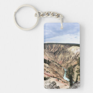 Grand Canyon of the Yellowstone, National Park Key Ring