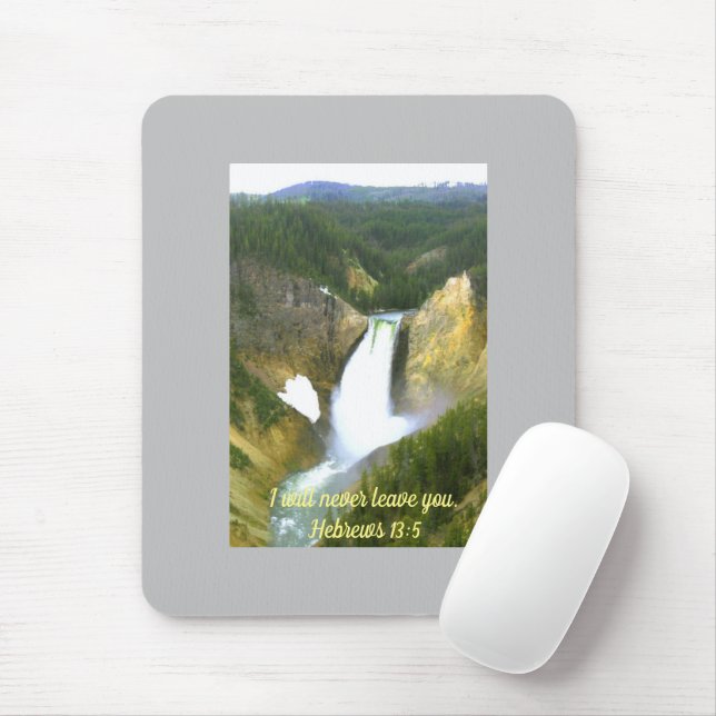 Grand Canyon of Yellowstone Mousepad (With Mouse)