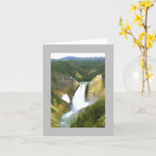 Grand Canyon of Yellowstone Note Card
