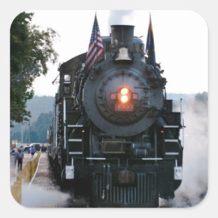 Grand Canyon Railway Square Sticker