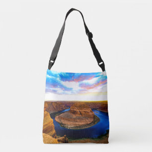 Grand Canyon Red Rocks and Blue Water Beautiful Crossbody Bag