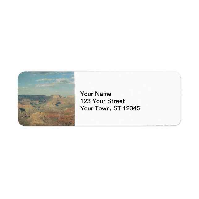 Grand Canyon Return Address Label (Front)