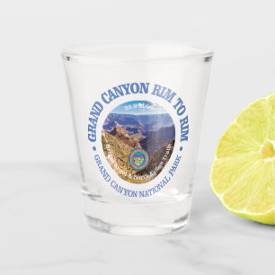 Grand Canyon Rim to Rim (rd) Shot Glass