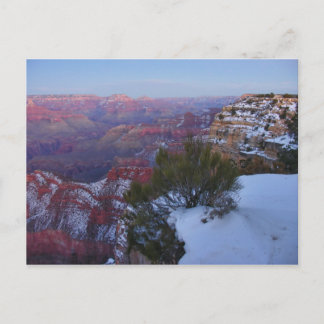 Grand Canyon Snow Postcard
