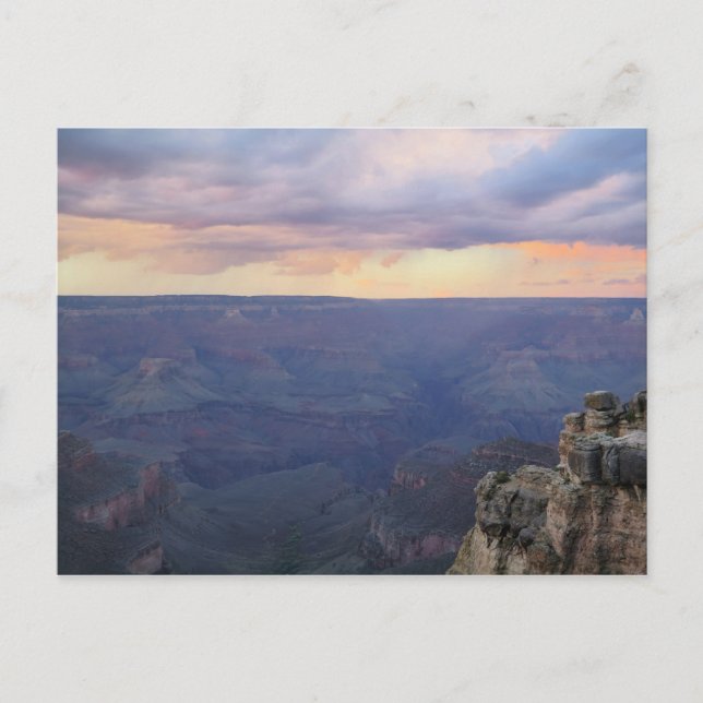 Grand Canyon sunset Postcard (Front)