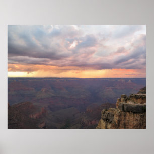Grand Canyon sunset Poster