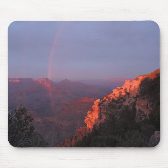 Grand Canyon Sunset Rainbow Mouse Pad (Front)