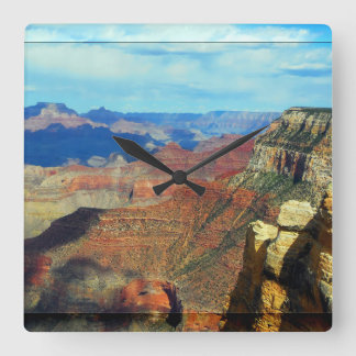 Grand Canyon too Square Wall Clock