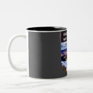 Grand Canyon Top Sights National Park   Two-Tone Coffee Mug