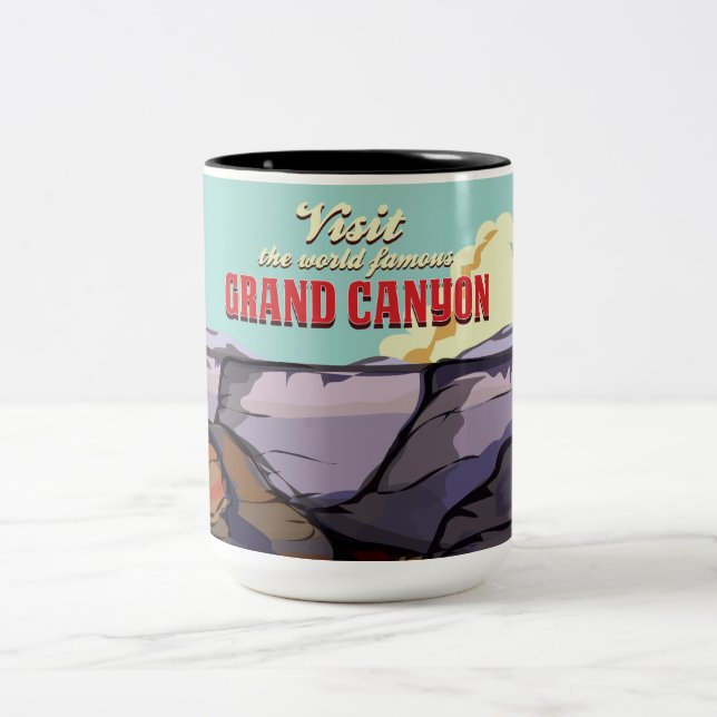 Grand Canyon Two-Tone Coffee Mug (Center)