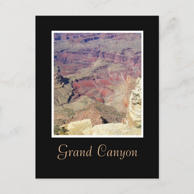 Grand Canyon view Postcard (Front)