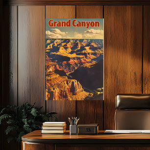 Grand Canyon Vintage Travel Poster