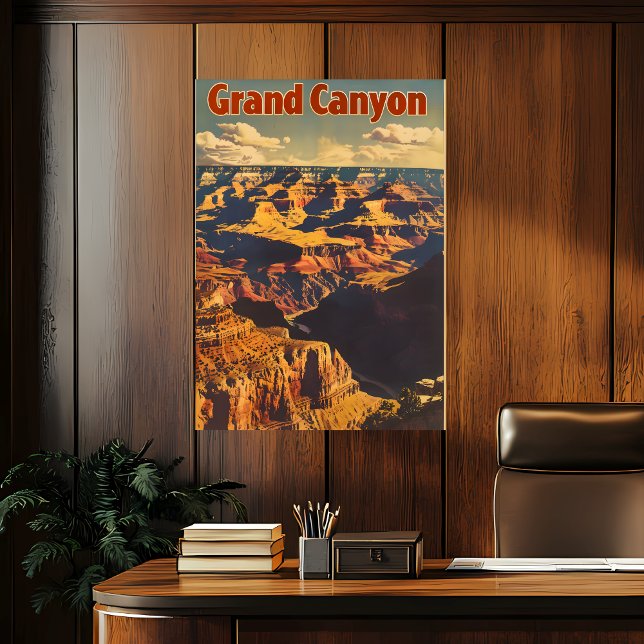 Grand Canyon Vintage Travel Poster (Creator Uploaded)