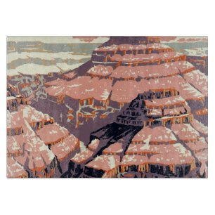 Grand Canyon Western Graphic Art American Cutting Board