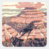 Grand Canyon Western Graphic Art American