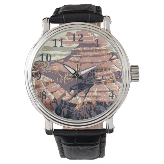 Grand Canyon Western Graphic Art American Watch (Front)