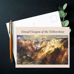 Grand Canyon -Yellowstone by Thomas Moran Postcard