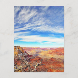 Grand Canyons Arizona Clouds Postcard