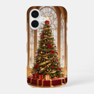 Grand Cathedral Christmas Tree iPhone 16 Case