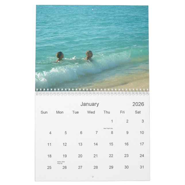 GRAND CAYMAN CALENDAR (Jan 2026)