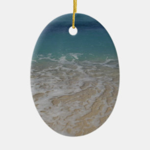 Grand Cayman Island Beach Ceramic Ornament