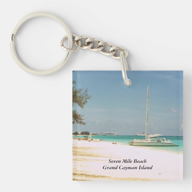 Grand Cayman Island Key Chain (Front)