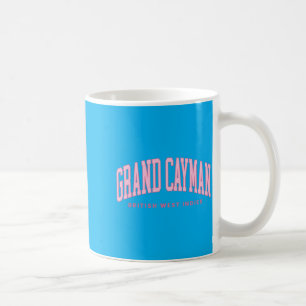 Grand Cayman Islands Summer Retro Preppy Throwback Coffee Mug