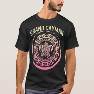 Grand Cayman Islands Vacation Souvenir Vintage Bea T-Shirt