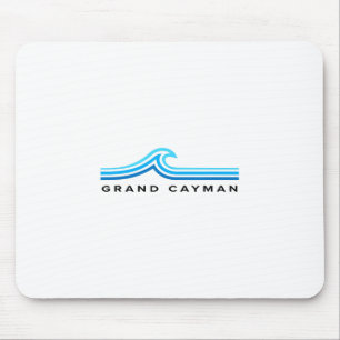 Grand Cayman Islands Waves Vintage Mens Womens Boy Mouse Pad