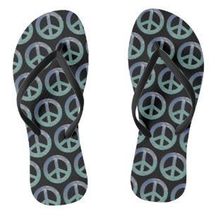 Grand Cayman Peace Sign Flip Flops