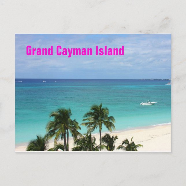 Grand Cayman postcard (Front)