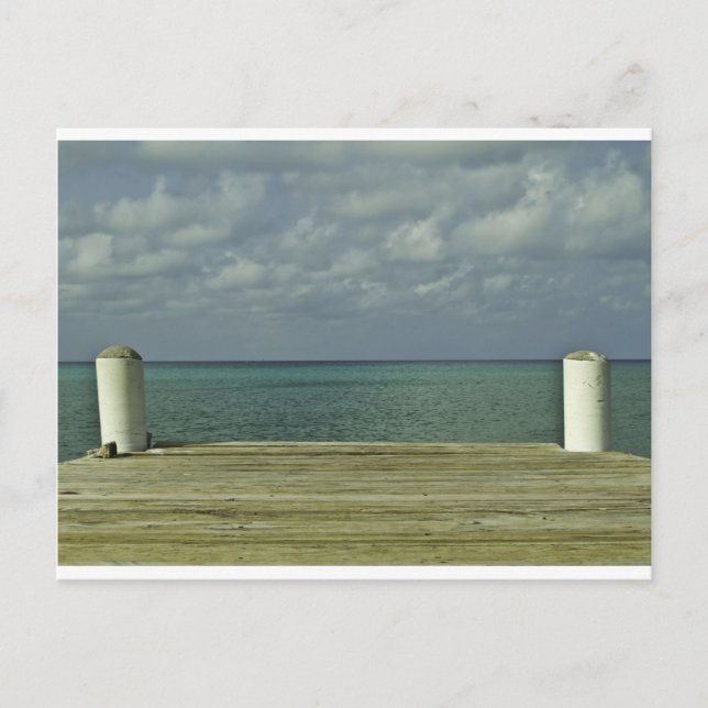 Grand Cayman Water Front Postcard (Front)