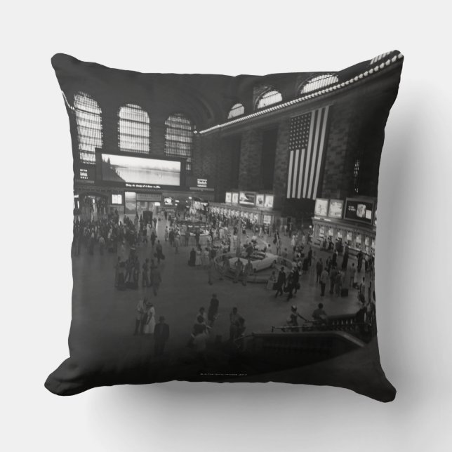 Grand Central Station Cushion (Front)