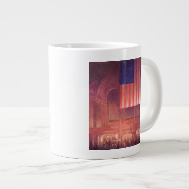 Grand Central Station Large Coffee Mug (Front Right)