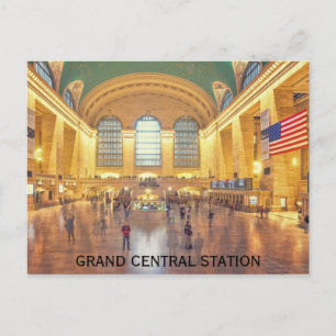 Grand Central Station New York City Postcard