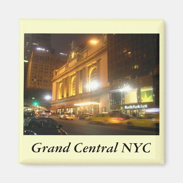 Grand Central Station, NYC Magnet (Front)