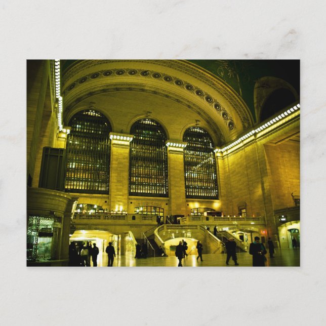 Grand Central Station Postcard (Front)