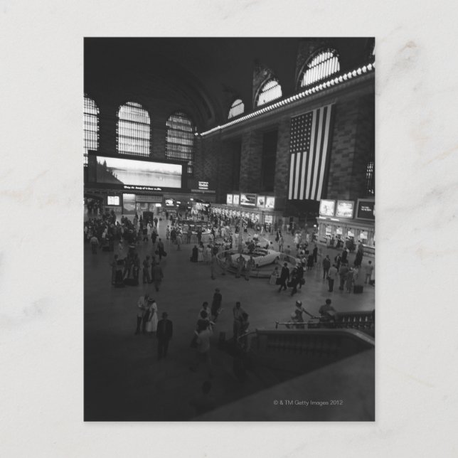 Grand Central Station Postcard (Front)