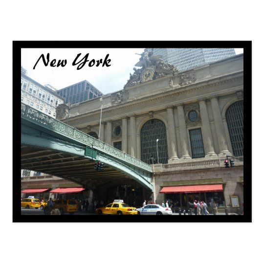 grand central station postcard
