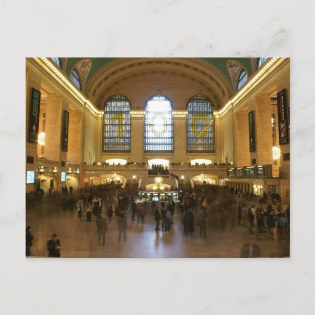 Grand Central Terminal Postcard 1 (Front)