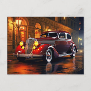 Grand Classic Cinematic Autos Postcards
