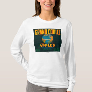 Grand Coulee Apple Label - Coulee, WA T-Shirt