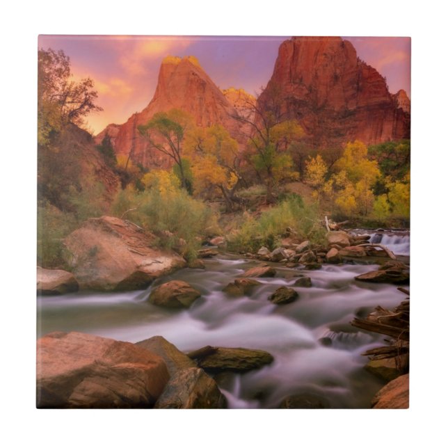 Grand Dawn Ceramic Tile (Front)