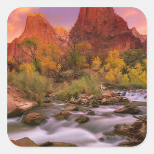 Grand Dawn Square Sticker