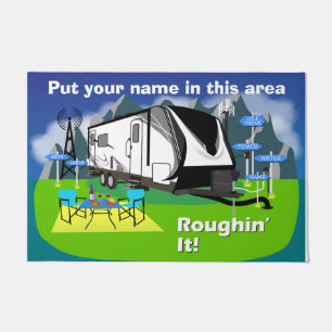 Grand Design Imagine 2250 Door mat Roughin It