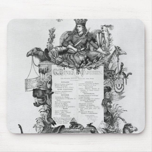 Grand Diner Parisien, Mouse Pad (Front)