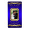 Grand Duchess Blue Photo Gold Wine Wedding Label