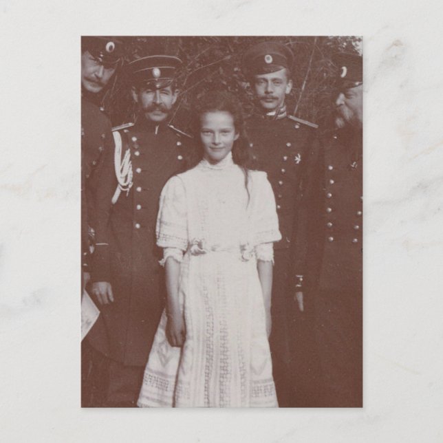 Grand Duchess Tatiana of Russia - Romanov Postcard (Front)